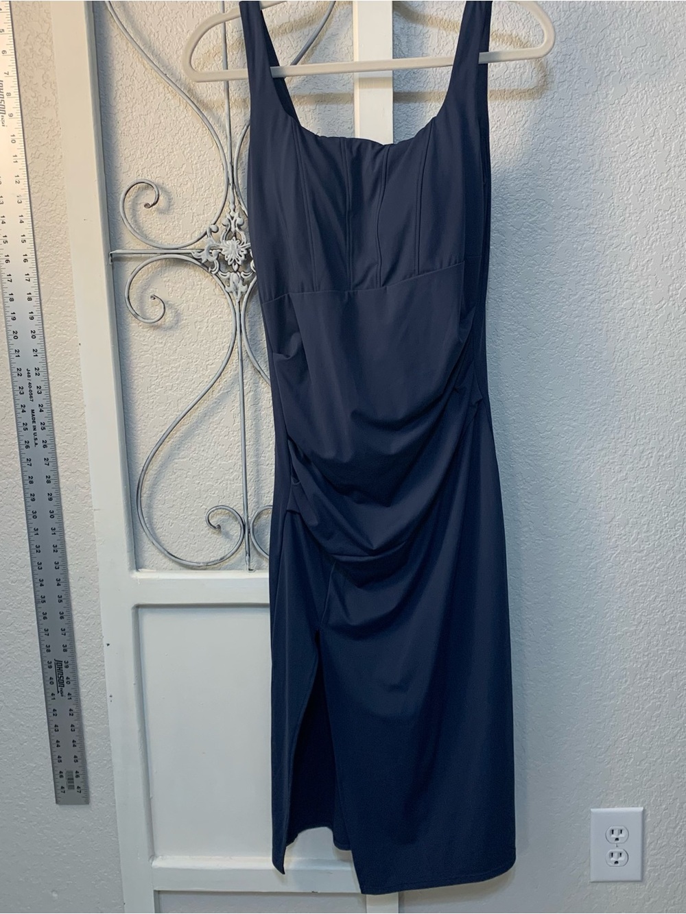 Classic Navy Sleeveless Athletic wear dress